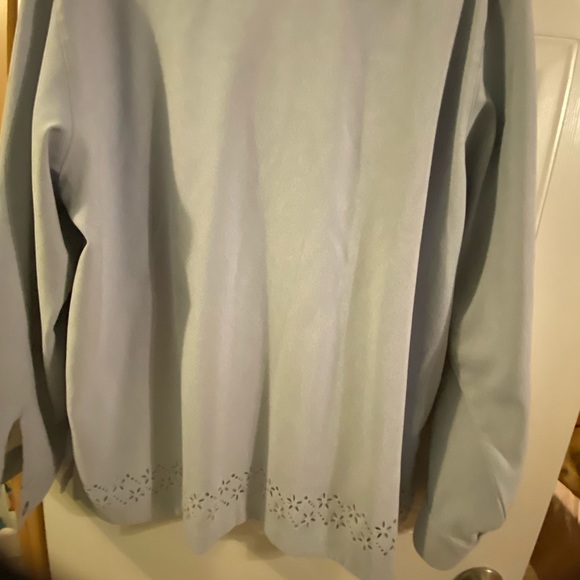 Alfred Dunner Sz 16P Microsuede Top VGUC ๐๐ - Picture 9 of 10